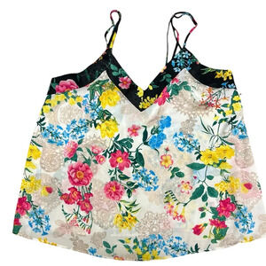 Betsey Johnson Intimates Floral Tank - Size L